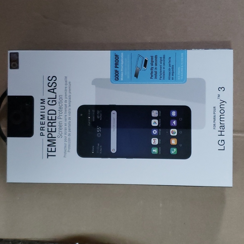 LG Harmony 3 Premium Tempered Glass Screen Protection